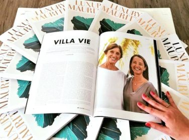 Article sur Villa Vie dans le Luxury Mauritius